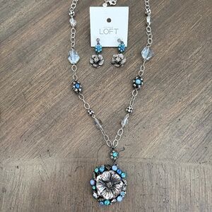 Jewelry Set Necklace and Earrings